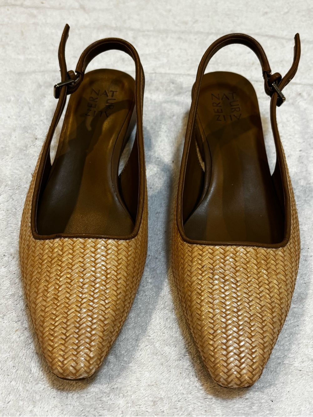 Brand New Stylish Naturalizer Slingbacks - Size 9M - Heel 2 Inches - Box 13